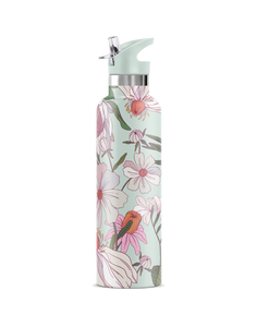 Meadow Flowers 25 oz Insulated Water Bottle