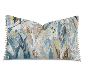 Dunbarton Painterly Decorative Lumbar Pillow